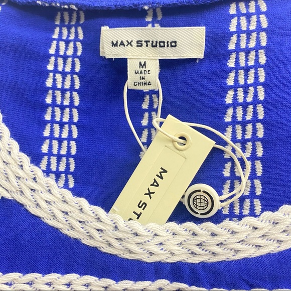NWT Max Studio Braided Cotton Dress - Picture 6 of 7